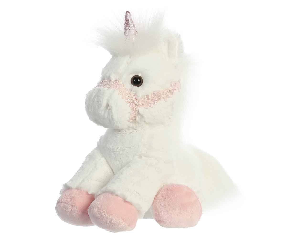 11" White/Pink Unicorn | | Bridle Buddies