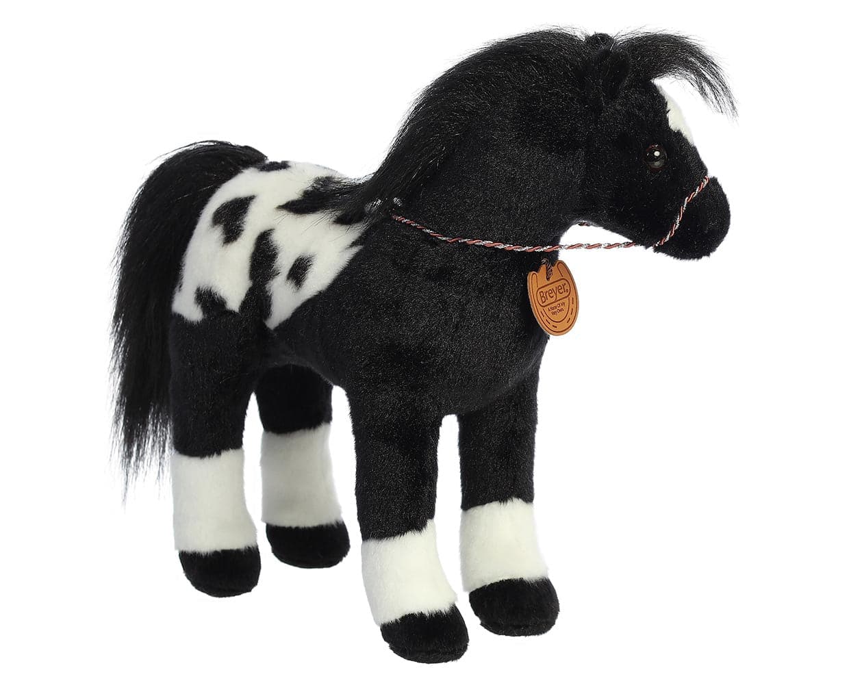 13" Black Appaloosa