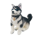 Husky Plush – Realistic Dog Toy Gift for Pet Lovers