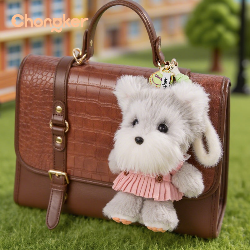 Black Schnauzer Dog Charm- Kawaii Puppy Charm for Teens