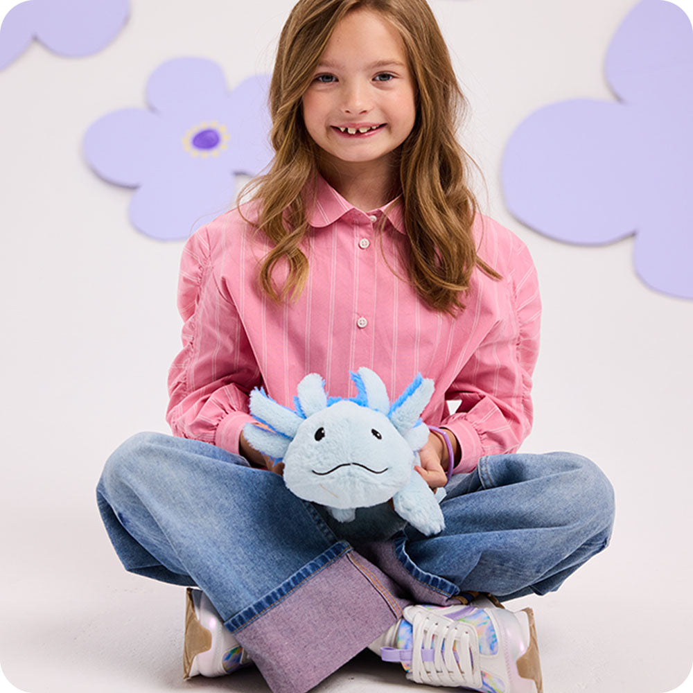 Blue Axolotl Warmies