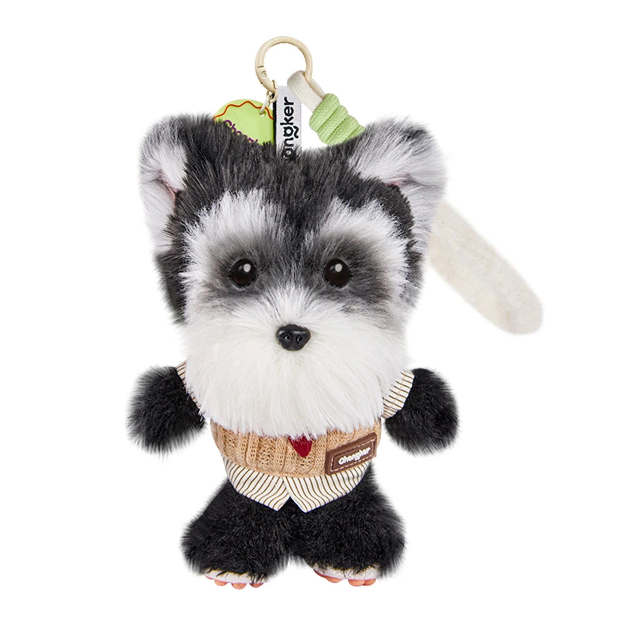 Black Schnauzer Dog Charm- Kawaii Puppy Charm for Teens