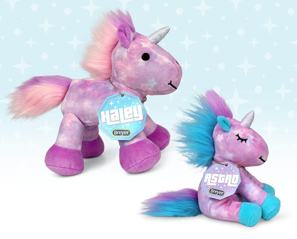 Haley & Astro | Unicorn Mare & Foal Plush